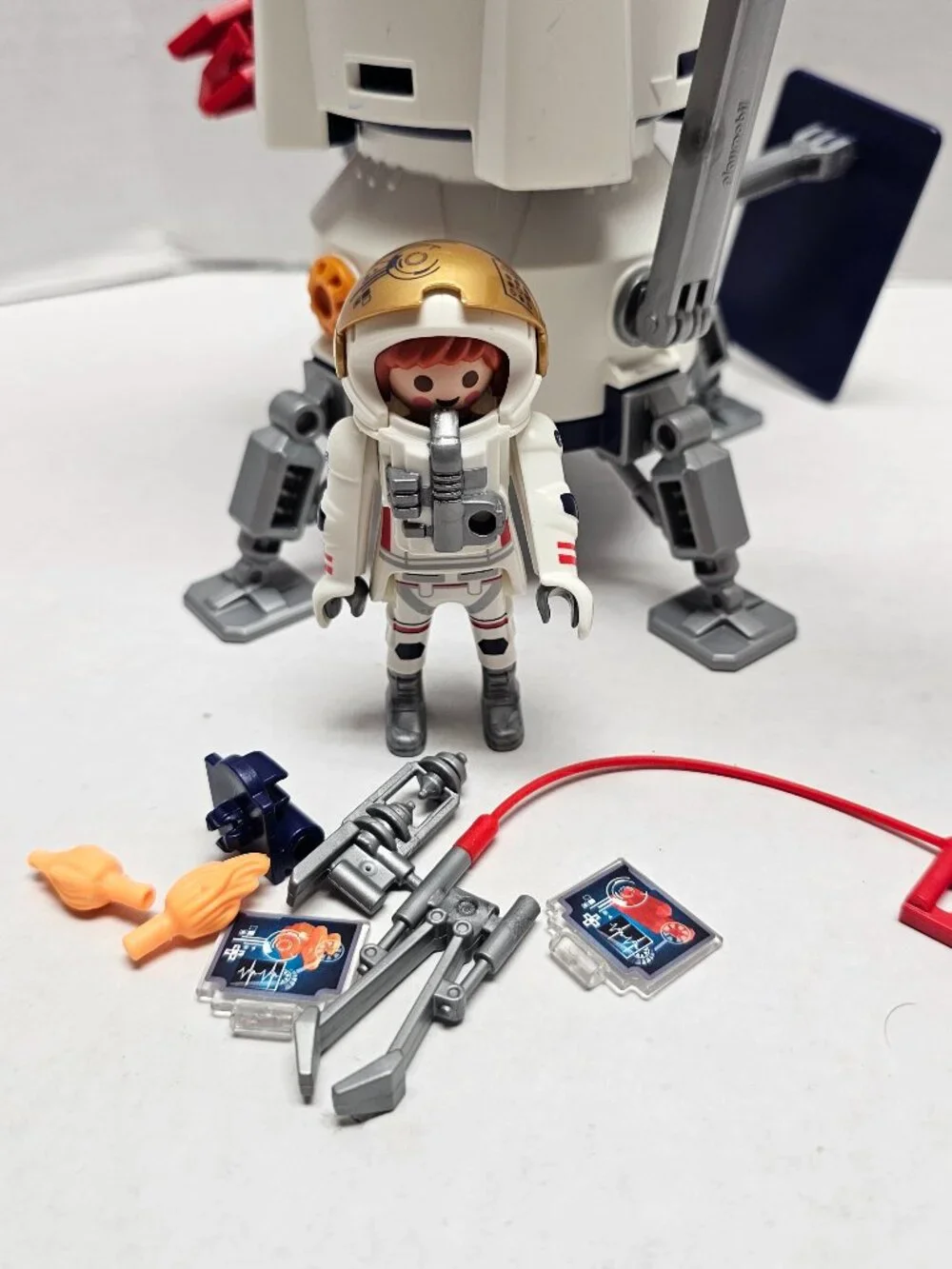 Playmobil ESA Outer Space Ship Mars Research Rocket Astronaut Figure 72011 4+